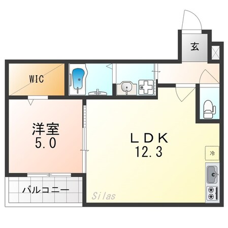 フジパレス桜井の物件間取画像